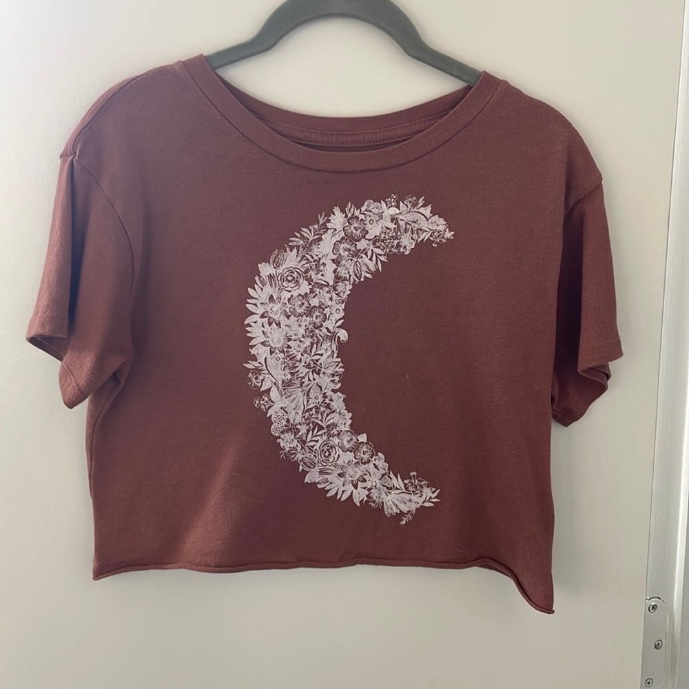 Crescent Moon Crop Top